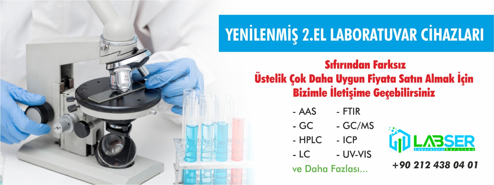 2.EL LABORATUVAR CİHAZLARI (ICP-AAS-GC-HPLC-FTIR-UV SİSTEMLERİ)